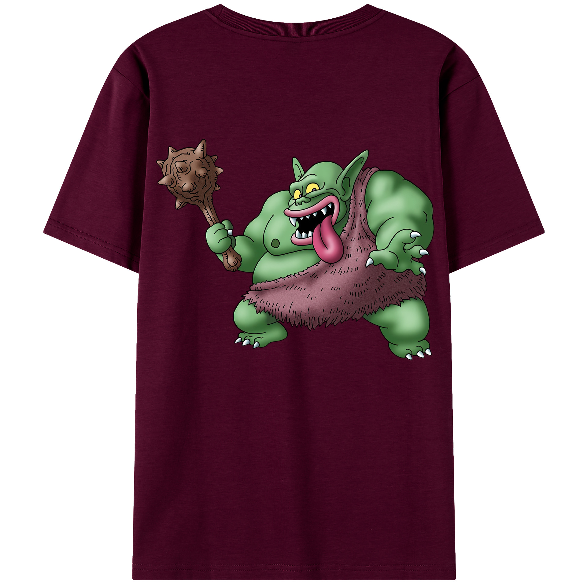（画像用） ドラゴンクエスト Doragon Kuesuto Dragon Quest レディース半袖Tシャツ(バックプリント)